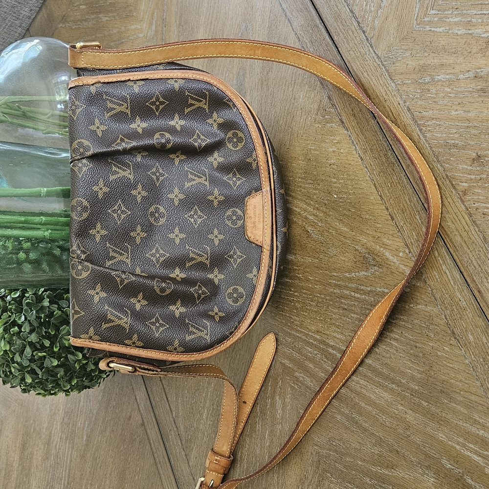 Louis Vuitton Brown Monogram Crossbody Bag